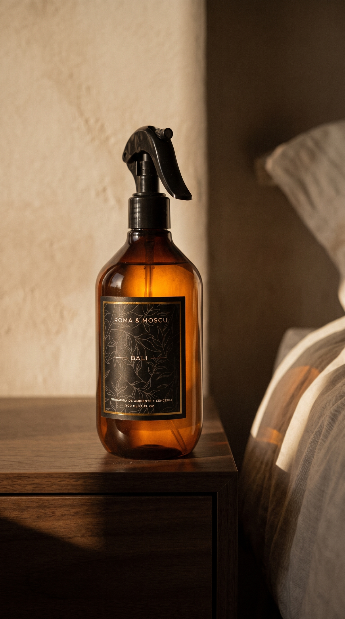 Bali Negra — Fragancia de Ambiente y Lencería