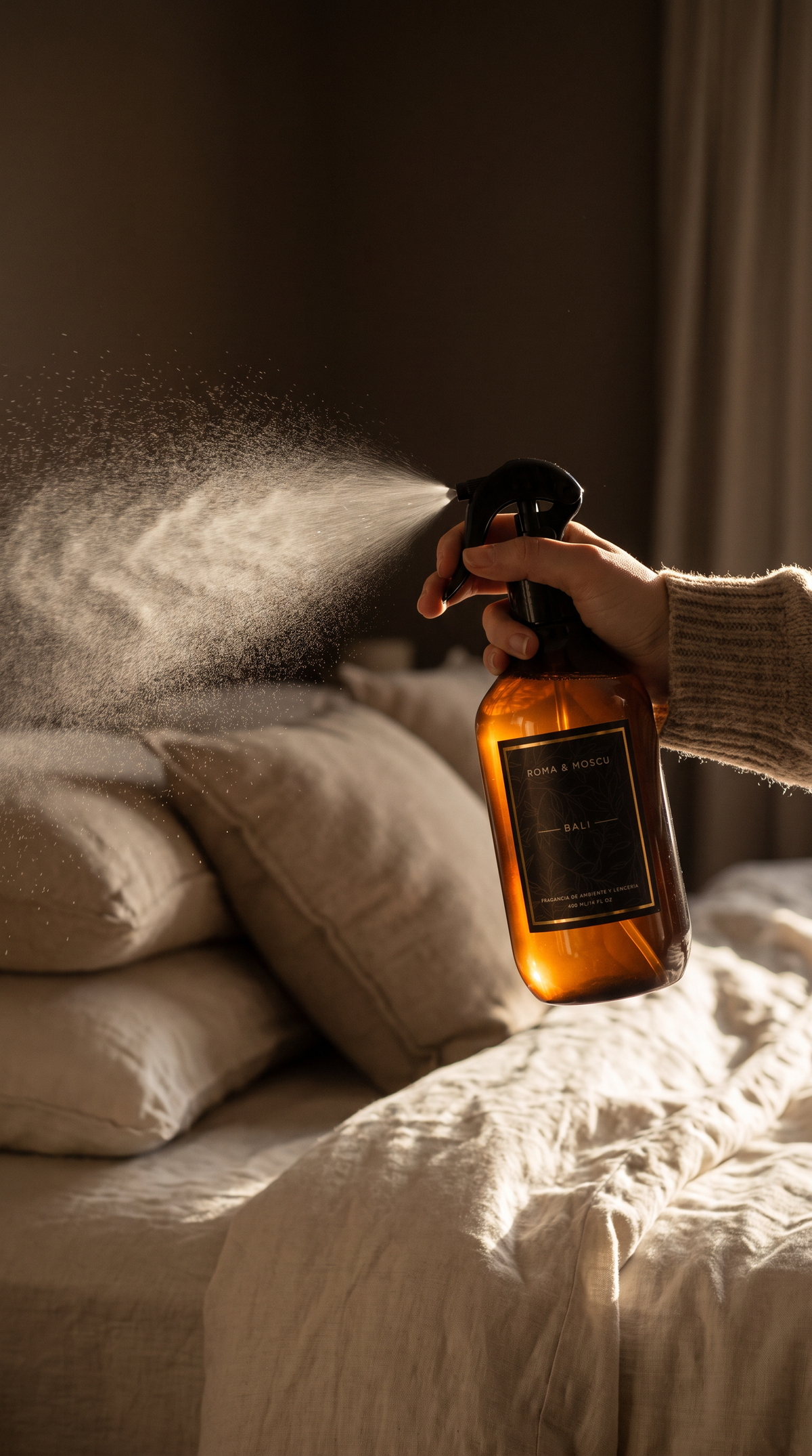 Bali Negra — Fragancia de Ambiente y Lencería